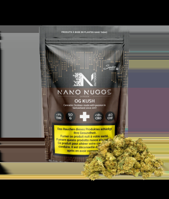 Nano Nuggs OG Kush Small CBD Buds Outdoor - 50g