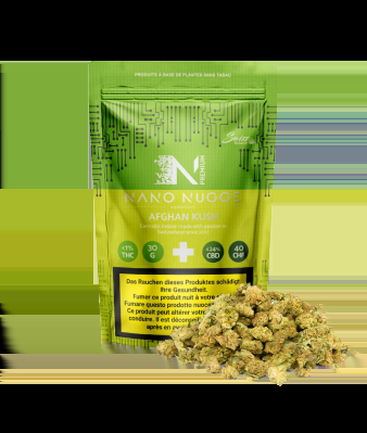 Nano Nuggs Afghan Kush Small CBD Buds Indoor - 30g