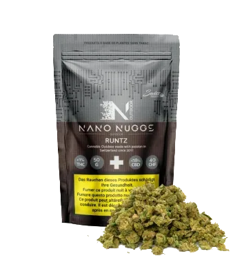 Nano Nuggs Runtz Small CBD Buds Outdoor - 50g