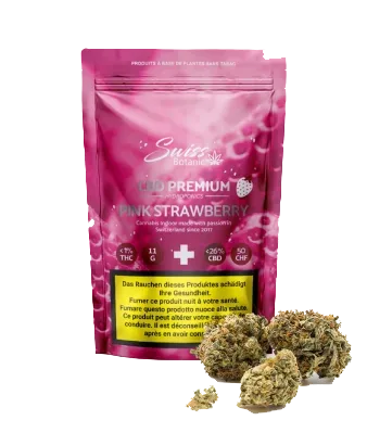 Pink Strawberry CBD Blüten Indoor - 11g