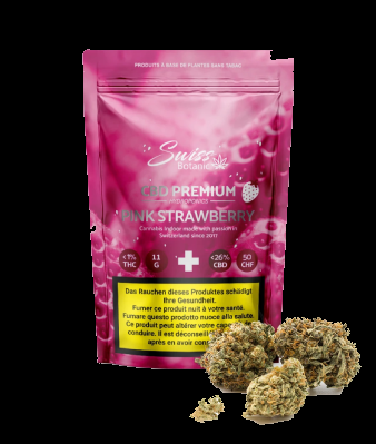 Pink Strawberry CBD Blüten Indoor - 11g