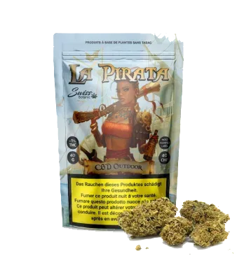 Pirata CBD Blüten Outdoor - 40g