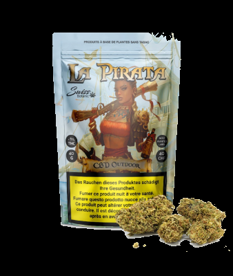 Pirata CBD Blüten Outdoor - 40g