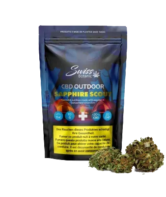 Sapphire Scout CBD Blüten Outdoor - 10g