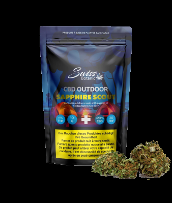 Sapphire Scout CBD Blüten Outdoor - 10g
