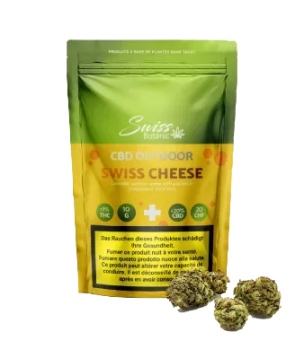 Swiss Cheese CBD Blüten Outdoor - 10g
