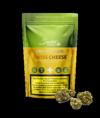 Swiss Cheese CBD Blüten Outdoor - 10g