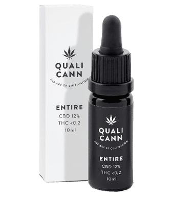Entire CBD Öl 12% Vollspektrum Hanftropfen - 10ml