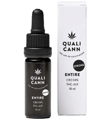 Entire CBD Öl 34% Vollspektrum Hanftropfen - 10ml