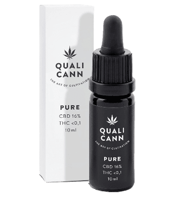 Pure CBD Öl 16% THC-frei Breitspektrum Hanftropfen - 10ml