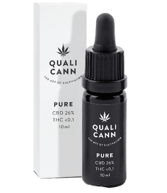 Pure CBD Öl 26% THC-frei Breitspektrum Hanftropfen - 10ml