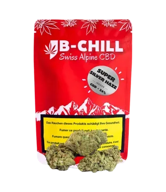 Super Silver Haze CBD Blüten Indoor - 6g
