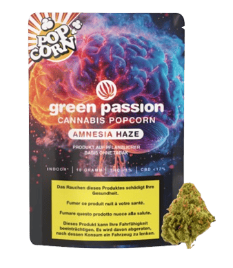 Amnesia Popcorn Small CBD Buds Indoor - 10g