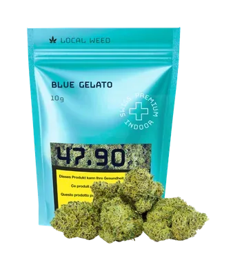 Blue Gelato CBD Blüten Indoor - 10g