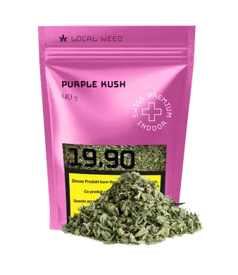 Purple Kush CBD Trim Indoor - 40g