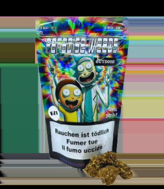 BZ1 CBD Blüten Outdoor - 30g