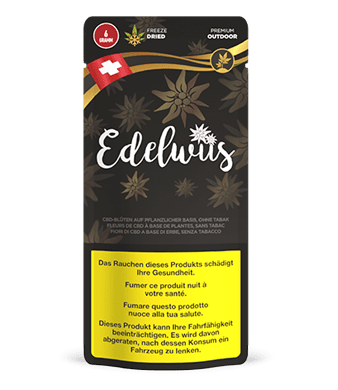 Edelwiis CBD Blüten Outdoor - 6g