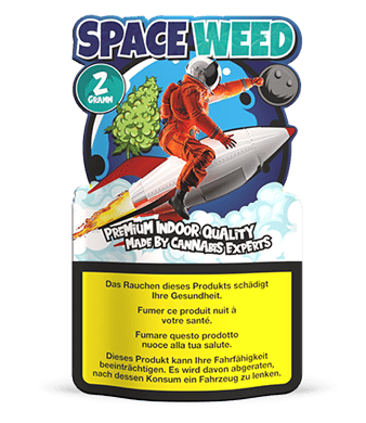 Space Weed CBD Blüten Indoor - 2g