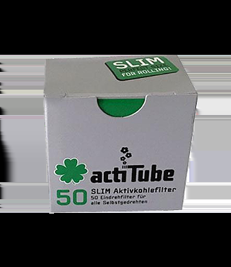 Slim Aktivkohlefilter für Joints - 50pc