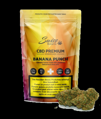 Banana Punch CBD Blüten Outdoor - 11g