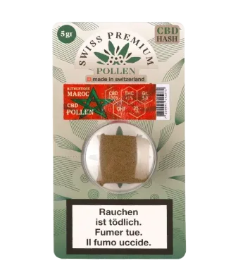 Authentic Morocco CBD Hash - 5g