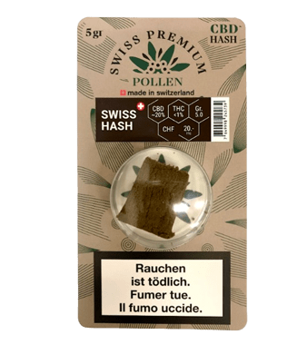 Swiss Hash CBD Pollen - 5g