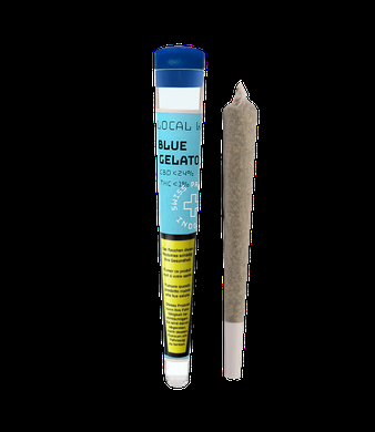 Blue Gelato Pre-Rolls Fertige CBD Joint mit Indoor Hanf - 1pc