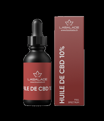 Natural CBD Öl 10% Vollspektrum Hanftropfen - 10ml