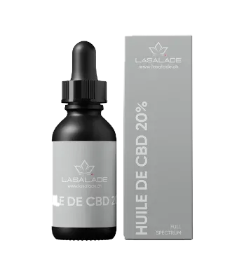 Natural CBD Öl 20% Vollspektrum Hanftropfen - 10ml
