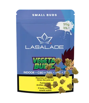 Vegetabudz Minibuds Small CBD Buds Indoor - 30g