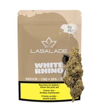 White Rhino CBD Blüten Indoor - 8g