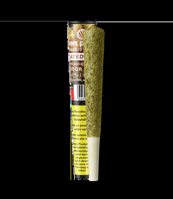 Coated Royal Vorgedrehter CBD-Joint Indoor Trim + Live Resin - 1pc