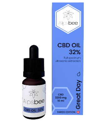 Great Day CBD Öl 32% Vollspektrum Hanftropfen - 10ml