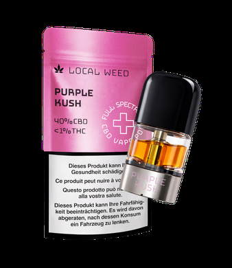 Purple Kush CBD Pod 40% Vollspektrum - 1ml