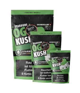 OG Kush CBD Blüten Greenhouse - 10g