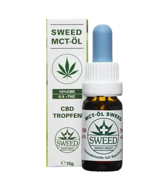 CBD Öl 10% Vollspektrum mit MCT-Öl - 10ml