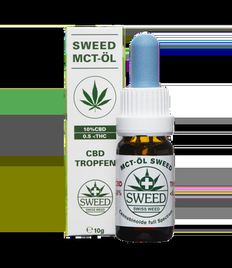 CBD Öl 10% Vollspektrum mit MCT-Öl - 10ml