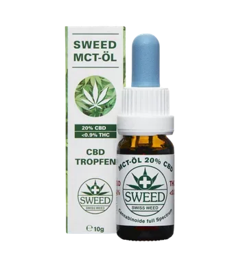 CBD Öl 20% Vollspektrum mit MCT-Öl - 10ml