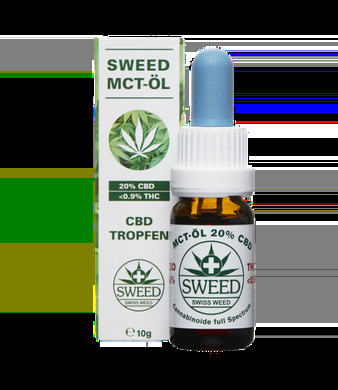 CBD Öl 20% Vollspektrum mit MCT-Öl - 10ml