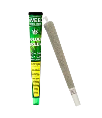 Golden Green Pre-Rolled CBD Joint Indoor - 1pc