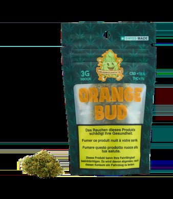 Orange Bud CBD Blüten Indoor - 15g