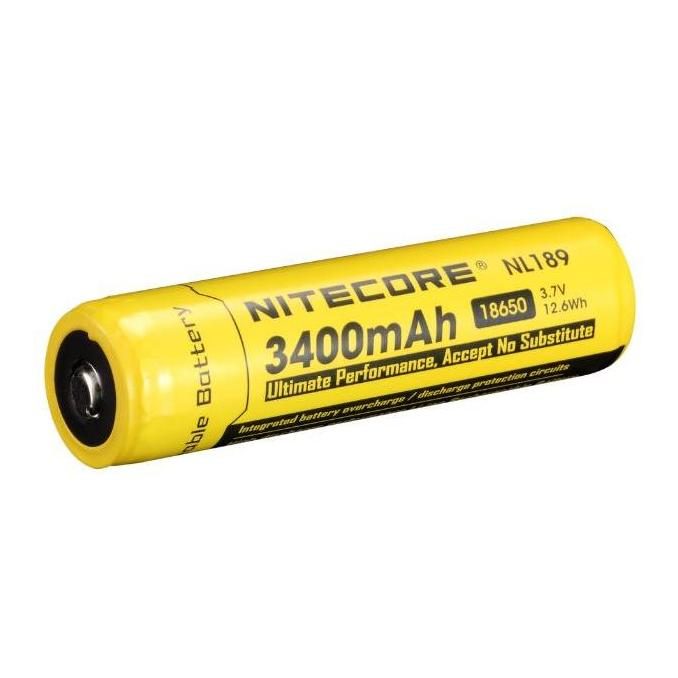 Nitecore Akku NL1834 Li-Ion Typ 18650 3400 mAh, 1 Stück