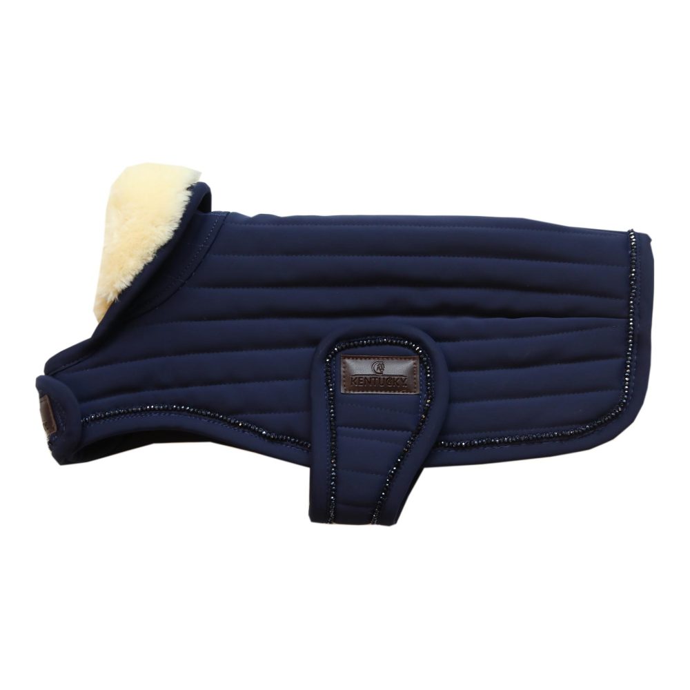 Kentucky Dogwear Hundemantel Dog Coat Pearls - navy