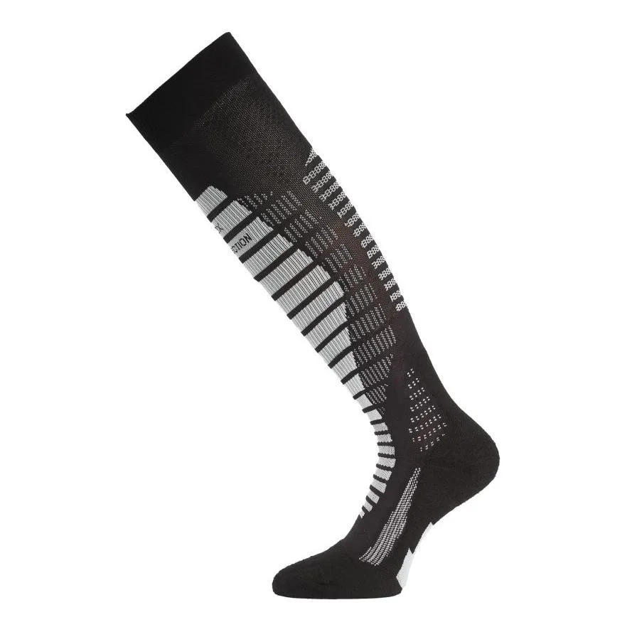 Lasting WRO Merino SKI-Socken - schwarz