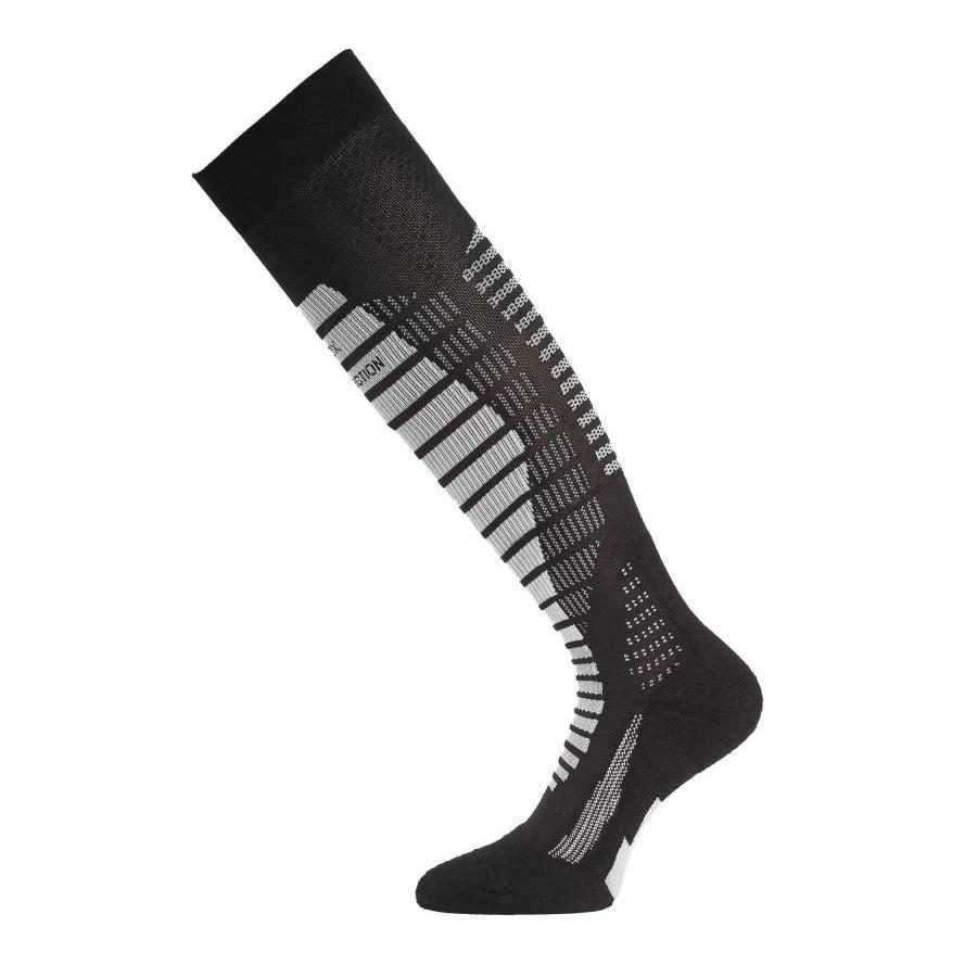 Lasting WRO Merino SKI-Socken - schwarz