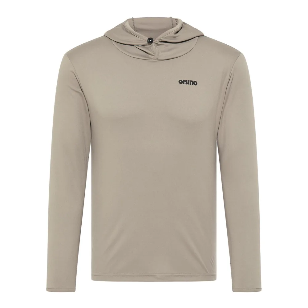 orsino Leave no Trace Active Men's Hoodie - grau