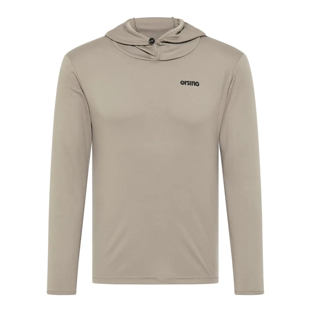 orsino Leave no Trace Active Men's Hoodie - grau