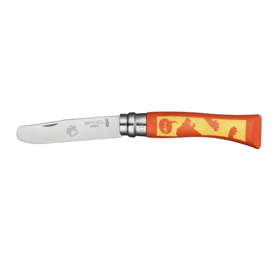 Kindermesser Animopinel - Orange Löwe