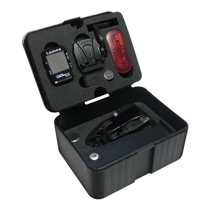 LEZYNE GPS Computer Micro Color GPS HRSC Loaded