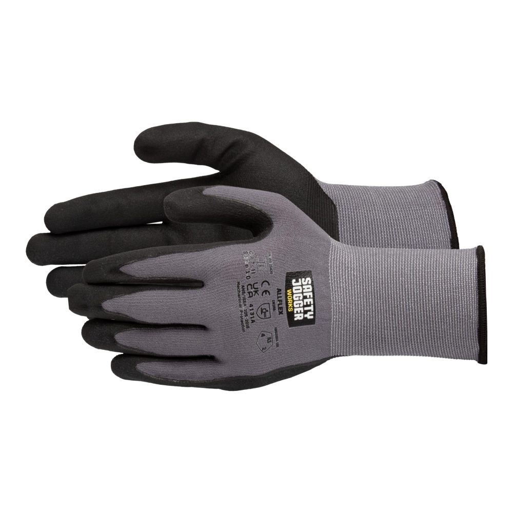Safety Jogger ALLFLEX Sicherheitshandschuhe- 12 Paar - schwarz